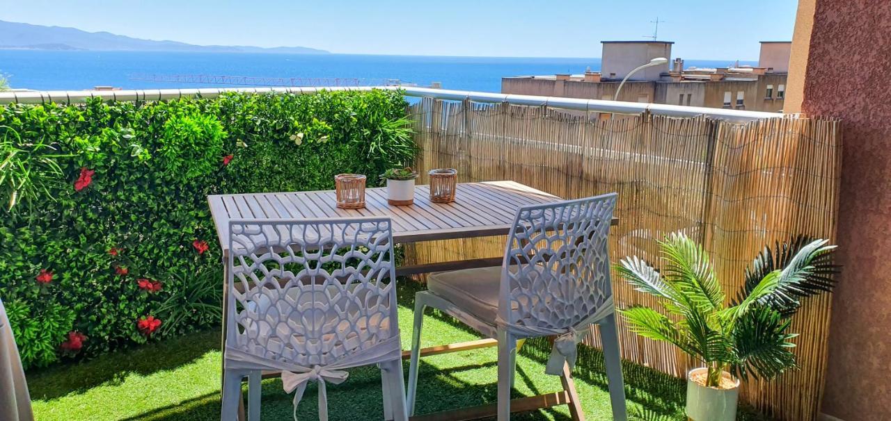 Appartement Ajaccio Vue Mer Panoramique Dış mekan fotoğraf
