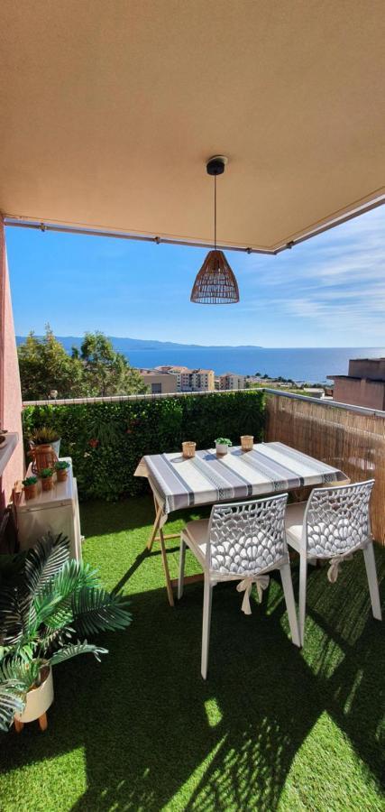 Appartement Ajaccio Vue Mer Panoramique Dış mekan fotoğraf